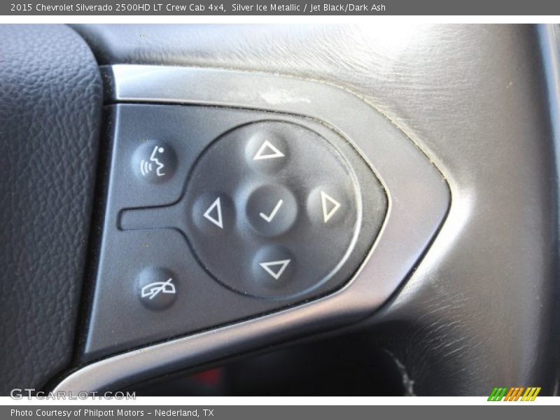 Silver Ice Metallic / Jet Black/Dark Ash 2015 Chevrolet Silverado 2500HD LT Crew Cab 4x4