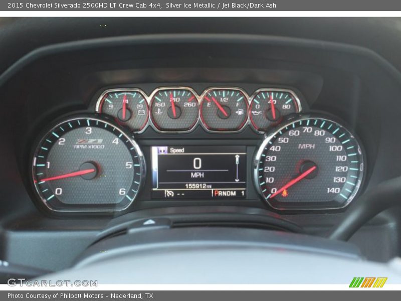 Silver Ice Metallic / Jet Black/Dark Ash 2015 Chevrolet Silverado 2500HD LT Crew Cab 4x4