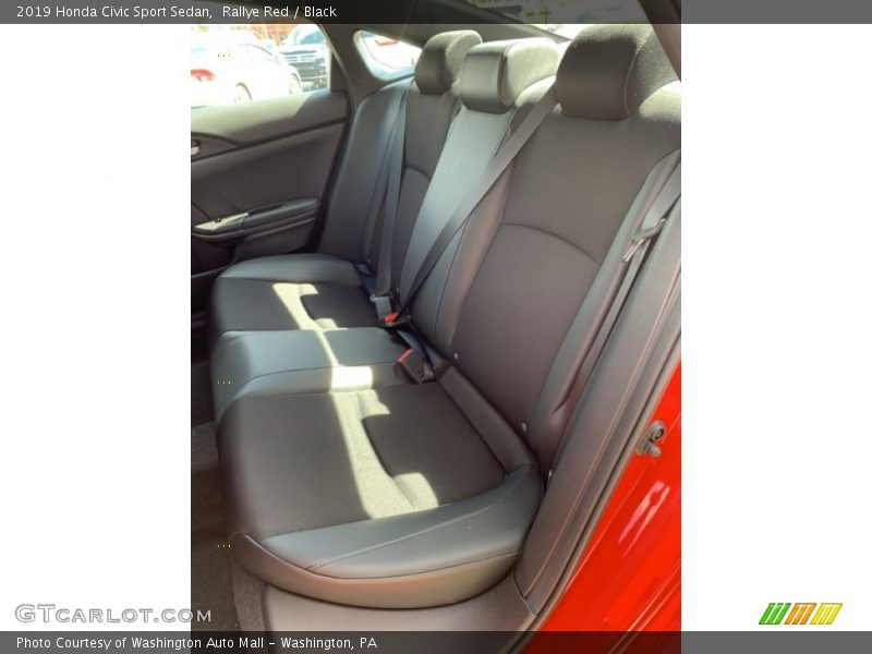 Rallye Red / Black 2019 Honda Civic Sport Sedan