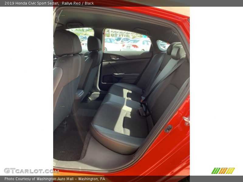 Rallye Red / Black 2019 Honda Civic Sport Sedan