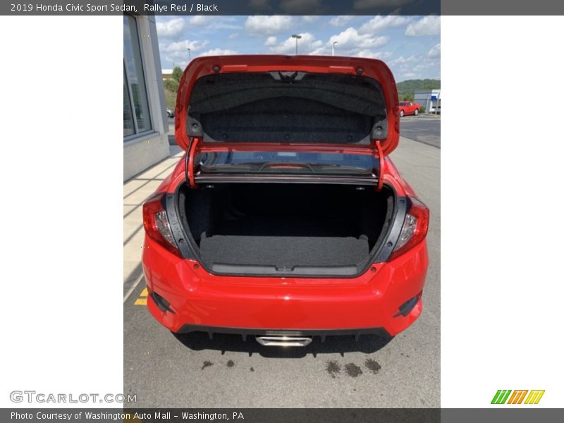 Rallye Red / Black 2019 Honda Civic Sport Sedan