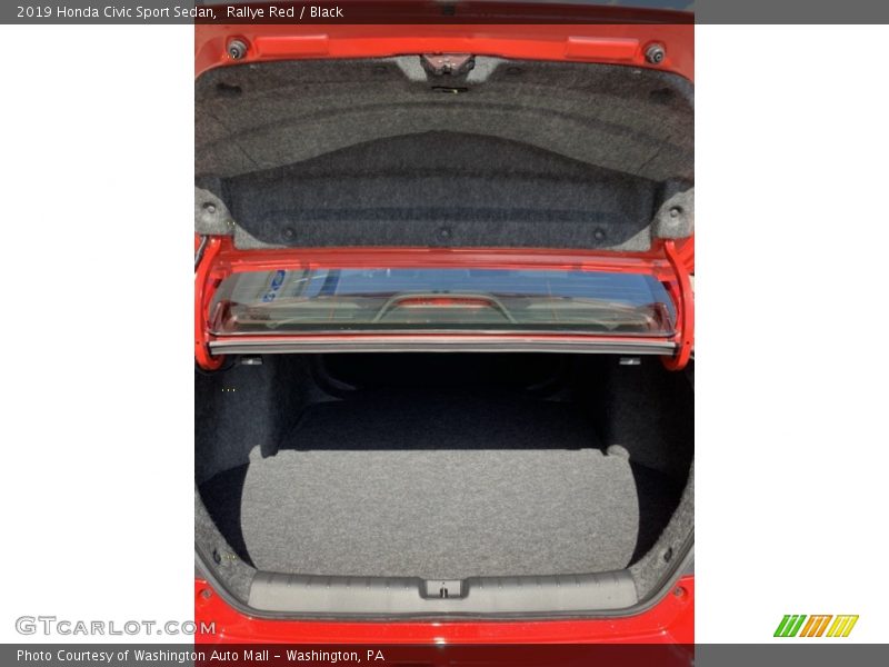 Rallye Red / Black 2019 Honda Civic Sport Sedan