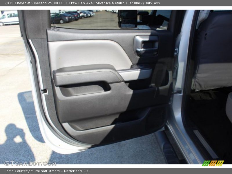 Silver Ice Metallic / Jet Black/Dark Ash 2015 Chevrolet Silverado 2500HD LT Crew Cab 4x4