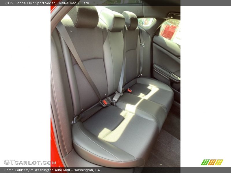 Rallye Red / Black 2019 Honda Civic Sport Sedan