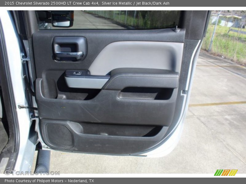 Silver Ice Metallic / Jet Black/Dark Ash 2015 Chevrolet Silverado 2500HD LT Crew Cab 4x4