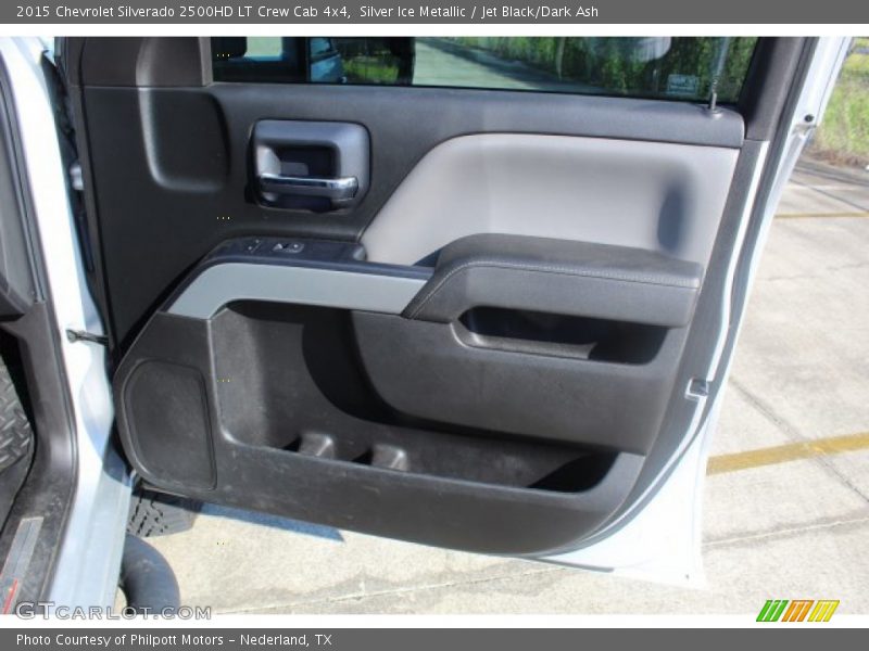Silver Ice Metallic / Jet Black/Dark Ash 2015 Chevrolet Silverado 2500HD LT Crew Cab 4x4