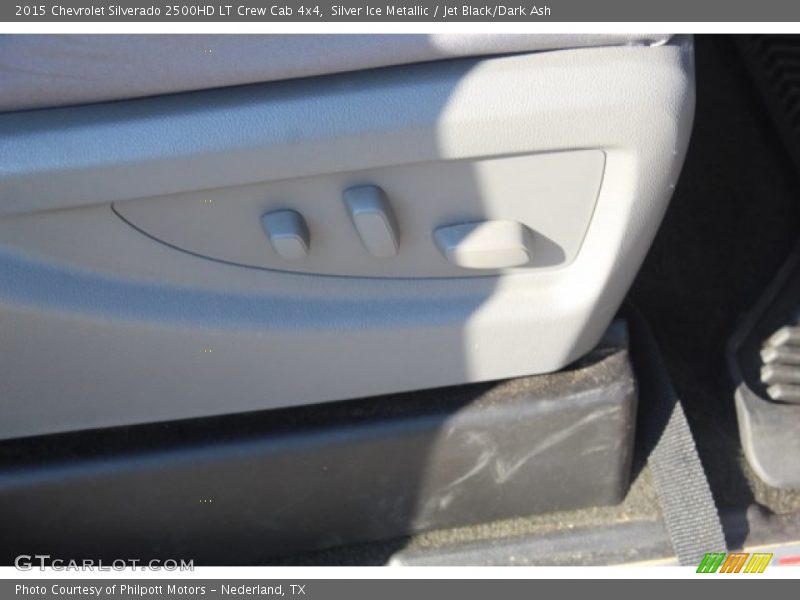 Silver Ice Metallic / Jet Black/Dark Ash 2015 Chevrolet Silverado 2500HD LT Crew Cab 4x4