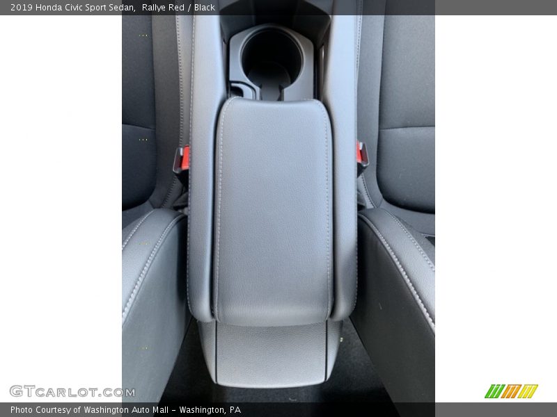 Rallye Red / Black 2019 Honda Civic Sport Sedan