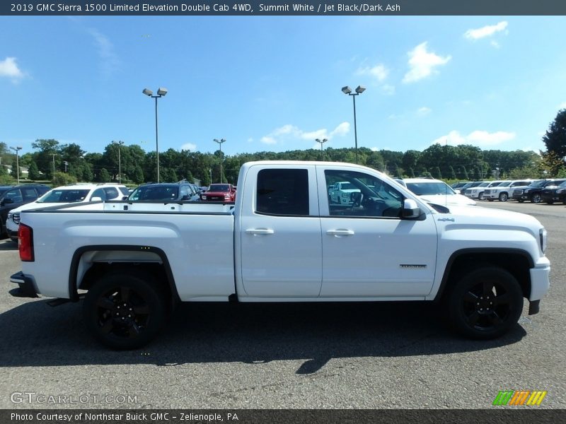 Summit White / Jet Black/Dark Ash 2019 GMC Sierra 1500 Limited Elevation Double Cab 4WD