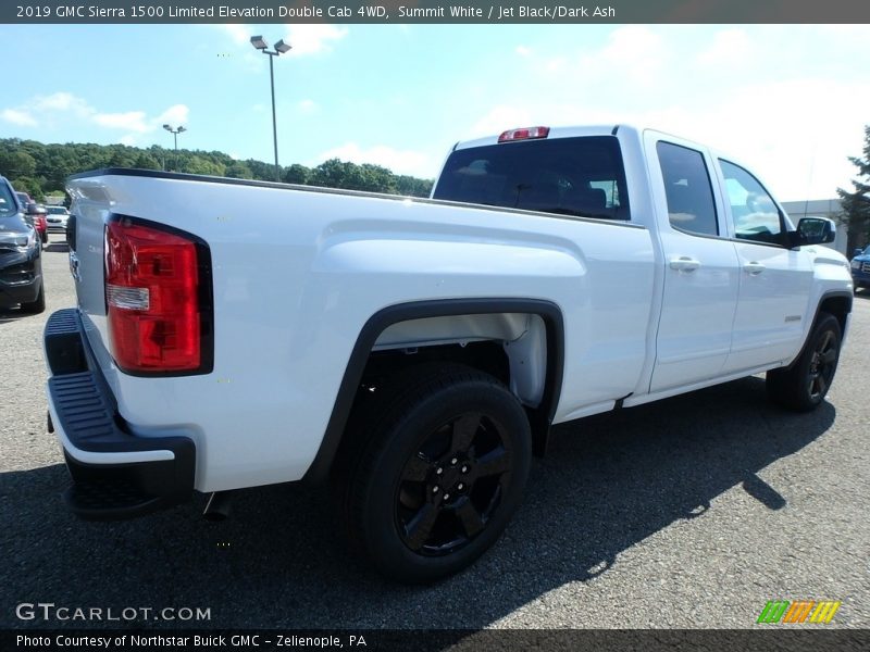 Summit White / Jet Black/Dark Ash 2019 GMC Sierra 1500 Limited Elevation Double Cab 4WD