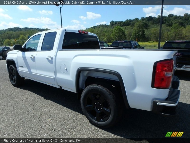 Summit White / Jet Black/Dark Ash 2019 GMC Sierra 1500 Limited Elevation Double Cab 4WD