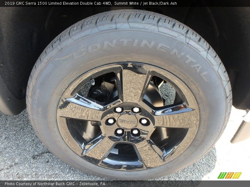 Summit White / Jet Black/Dark Ash 2019 GMC Sierra 1500 Limited Elevation Double Cab 4WD