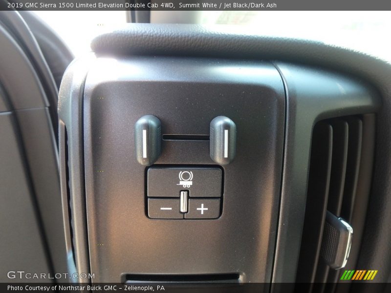 Summit White / Jet Black/Dark Ash 2019 GMC Sierra 1500 Limited Elevation Double Cab 4WD