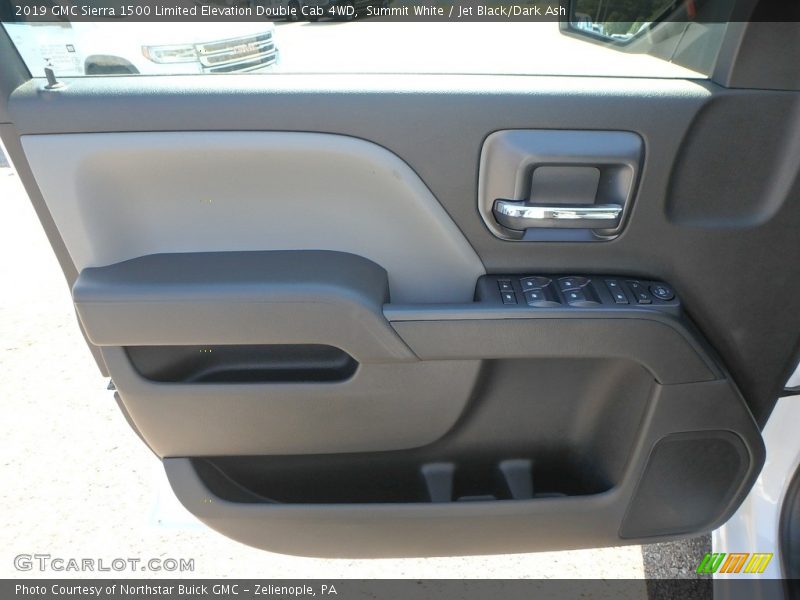 Summit White / Jet Black/Dark Ash 2019 GMC Sierra 1500 Limited Elevation Double Cab 4WD