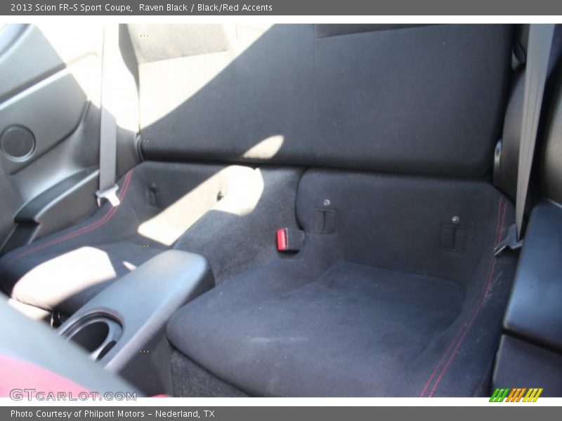 Raven Black / Black/Red Accents 2013 Scion FR-S Sport Coupe