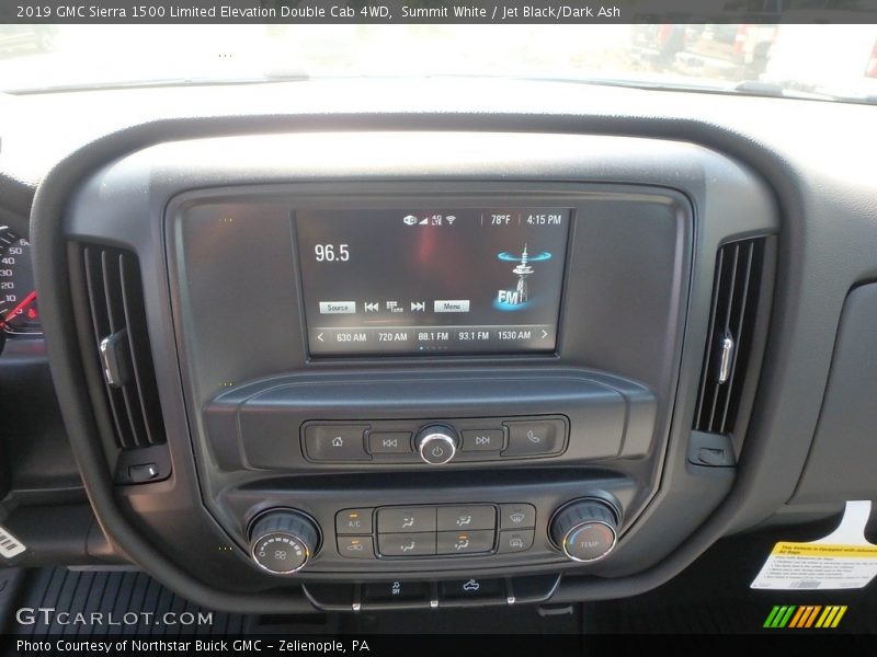 Summit White / Jet Black/Dark Ash 2019 GMC Sierra 1500 Limited Elevation Double Cab 4WD