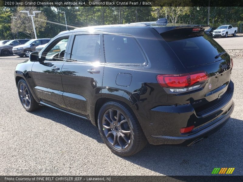 Diamond Black Crystal Pearl / Black 2020 Jeep Grand Cherokee High Altitude 4x4