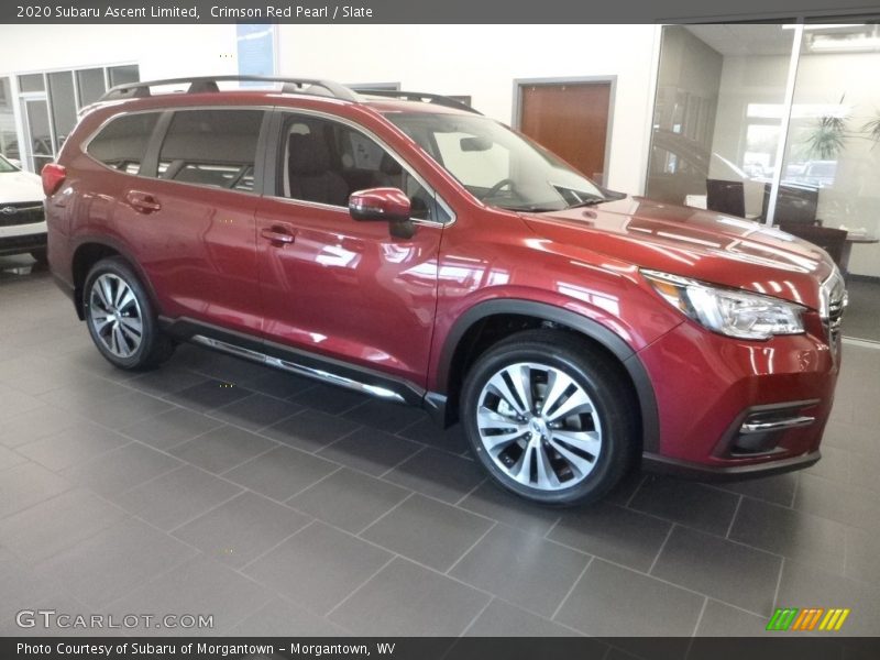 Crimson Red Pearl / Slate 2020 Subaru Ascent Limited