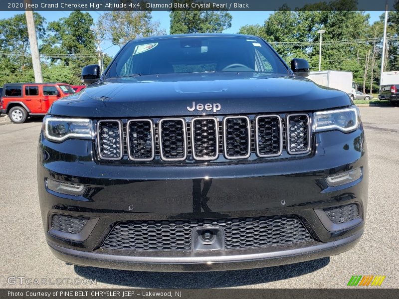 Diamond Black Crystal Pearl / Black 2020 Jeep Grand Cherokee High Altitude 4x4