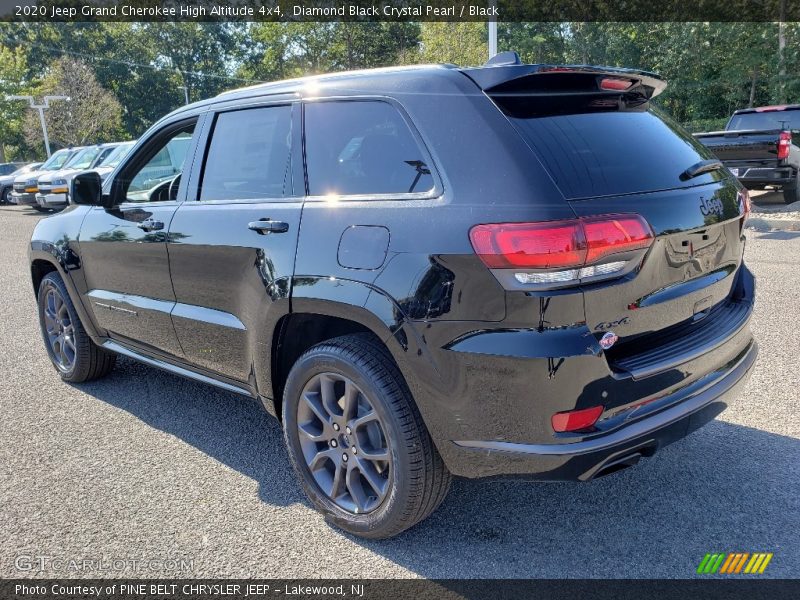 Diamond Black Crystal Pearl / Black 2020 Jeep Grand Cherokee High Altitude 4x4