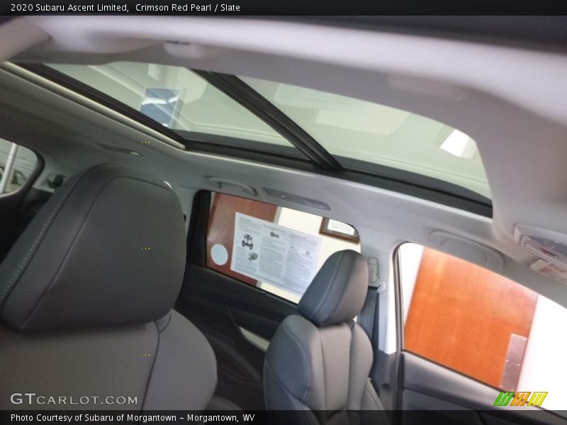 Crimson Red Pearl / Slate 2020 Subaru Ascent Limited