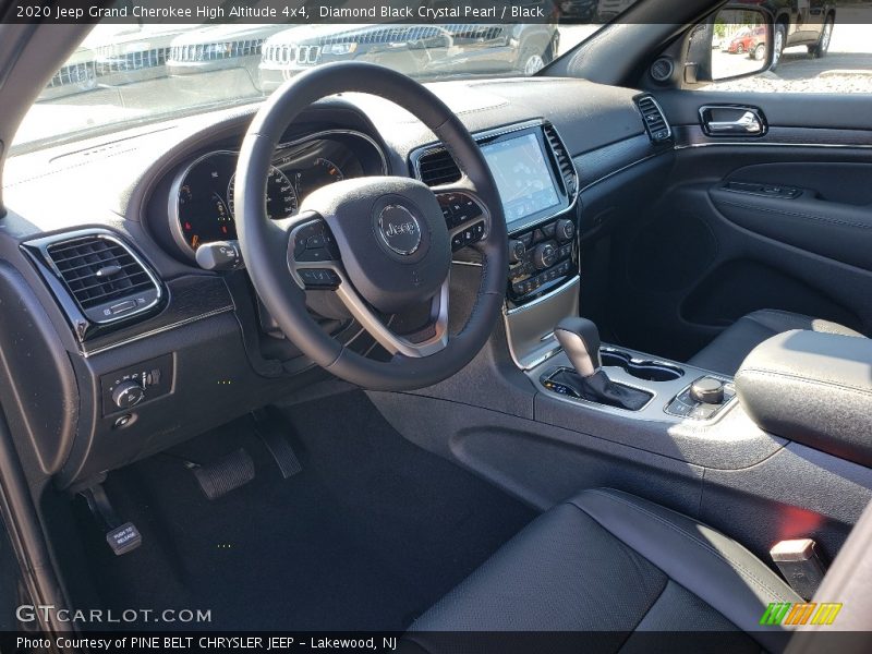 Diamond Black Crystal Pearl / Black 2020 Jeep Grand Cherokee High Altitude 4x4