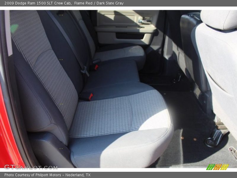 Flame Red / Dark Slate Gray 2009 Dodge Ram 1500 SLT Crew Cab