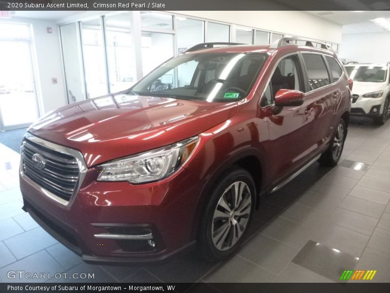 Crimson Red Pearl / Slate 2020 Subaru Ascent Limited