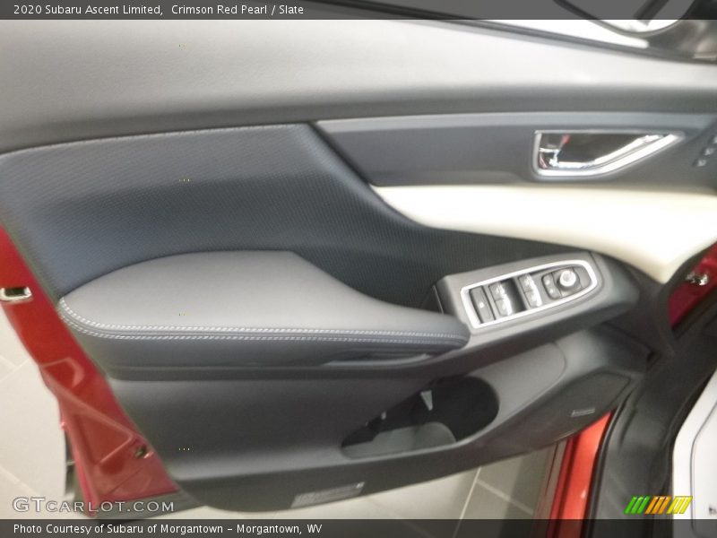 Crimson Red Pearl / Slate 2020 Subaru Ascent Limited