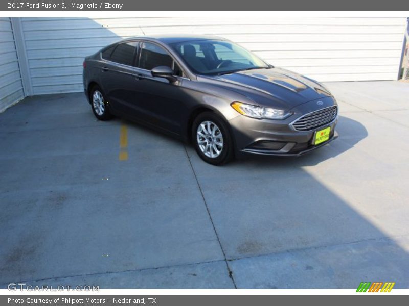 Magnetic / Ebony 2017 Ford Fusion S