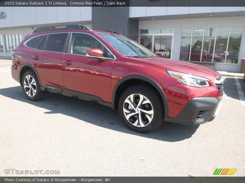 Crimson Red Pearl / Slate Black 2020 Subaru Outback 2.5i Limited