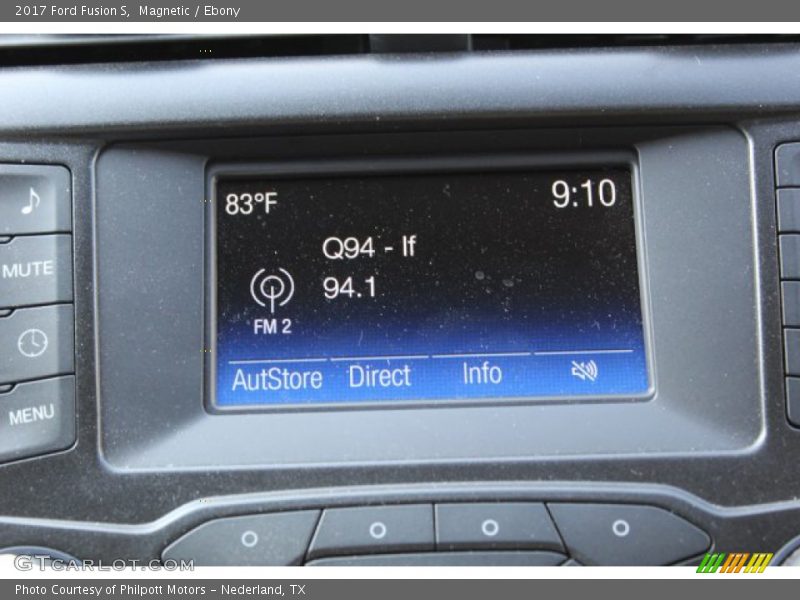 Magnetic / Ebony 2017 Ford Fusion S