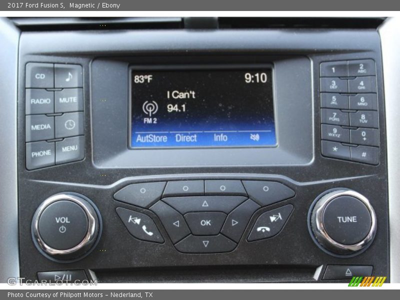 Magnetic / Ebony 2017 Ford Fusion S