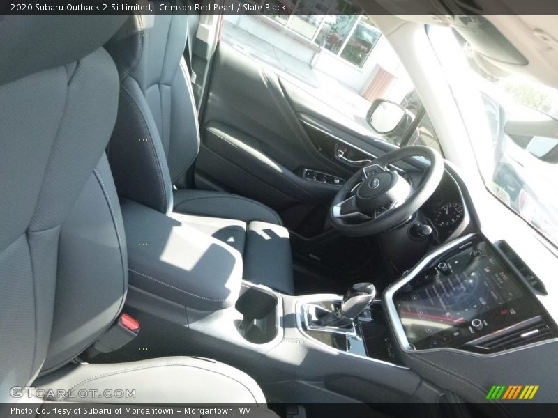 Front Seat of 2020 Outback 2.5i Limited