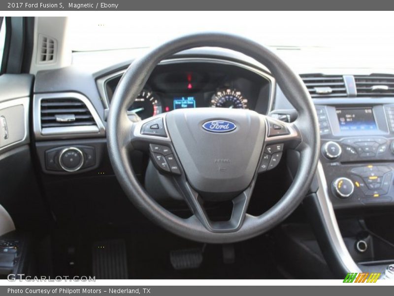 Magnetic / Ebony 2017 Ford Fusion S