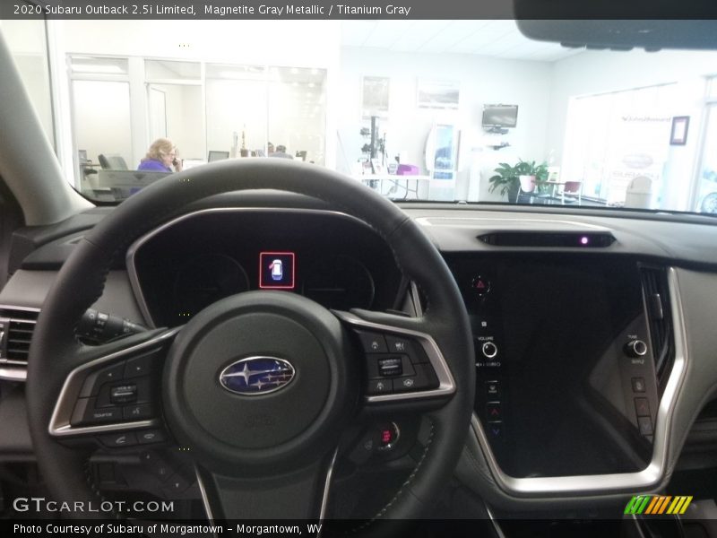 Dashboard of 2020 Outback 2.5i Limited