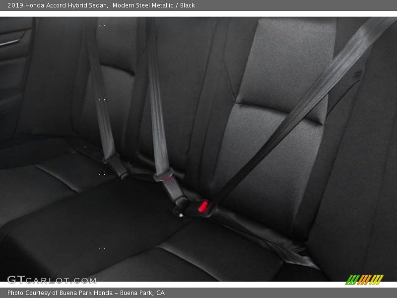 Modern Steel Metallic / Black 2019 Honda Accord Hybrid Sedan