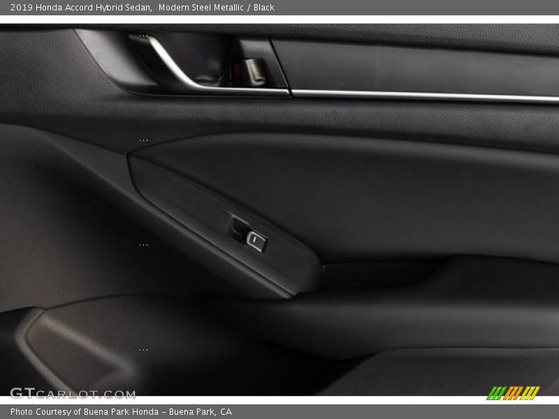 Modern Steel Metallic / Black 2019 Honda Accord Hybrid Sedan