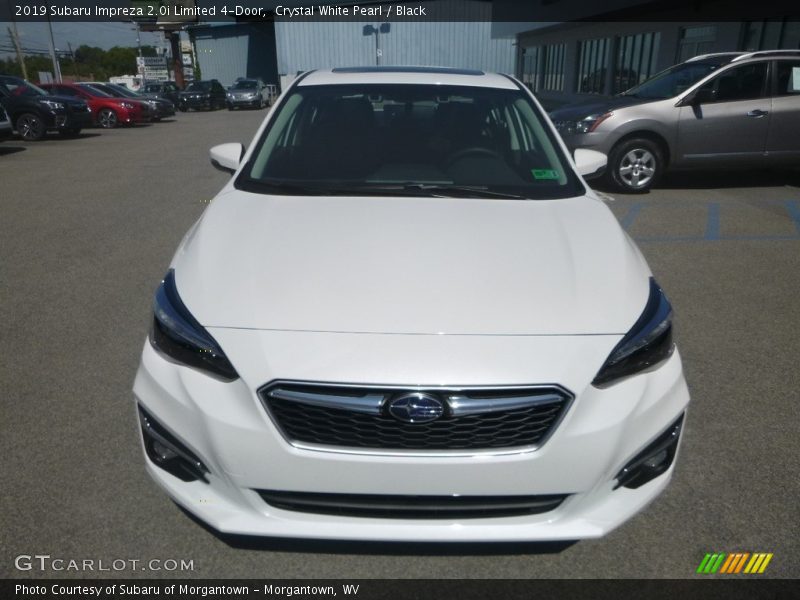 Crystal White Pearl / Black 2019 Subaru Impreza 2.0i Limited 4-Door