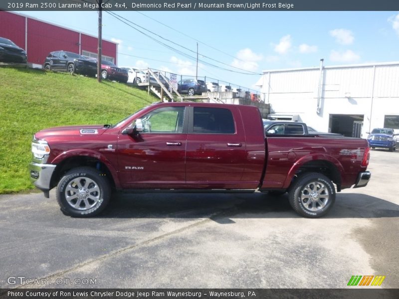  2019 2500 Laramie Mega Cab 4x4 Delmonico Red Pearl