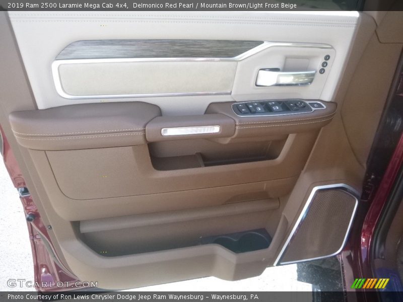 Door Panel of 2019 2500 Laramie Mega Cab 4x4