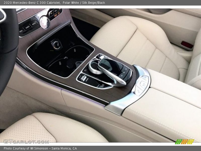 Controls of 2020 C 300 Cabriolet