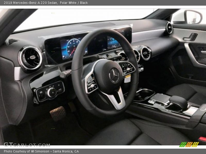 Polar White / Black 2019 Mercedes-Benz A 220 Sedan