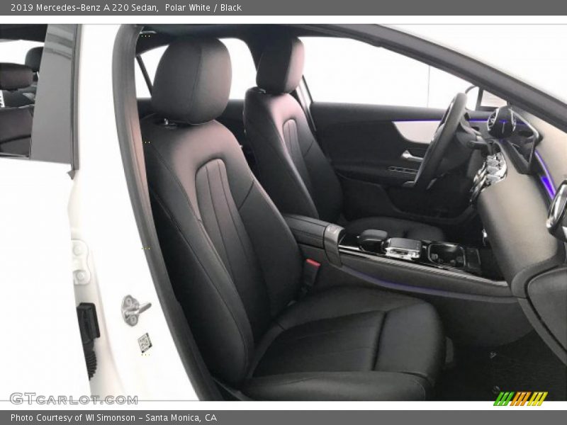 Polar White / Black 2019 Mercedes-Benz A 220 Sedan
