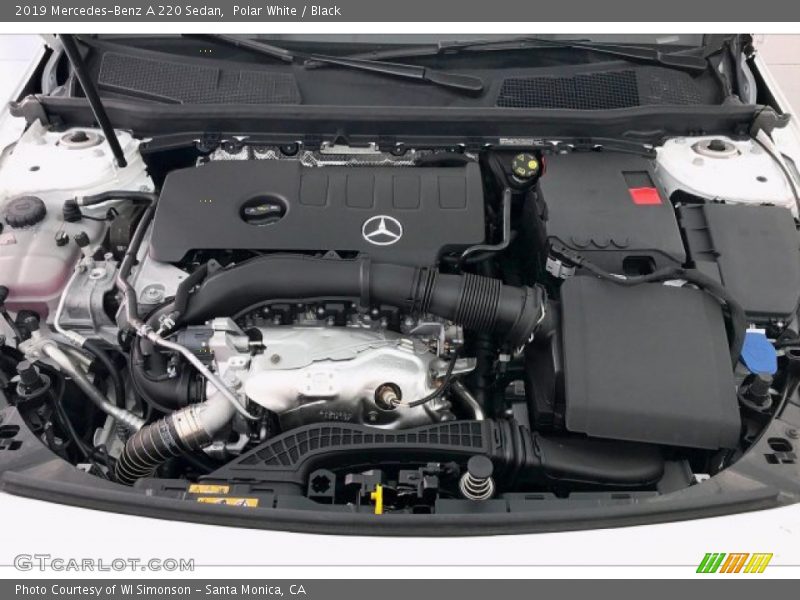 Polar White / Black 2019 Mercedes-Benz A 220 Sedan