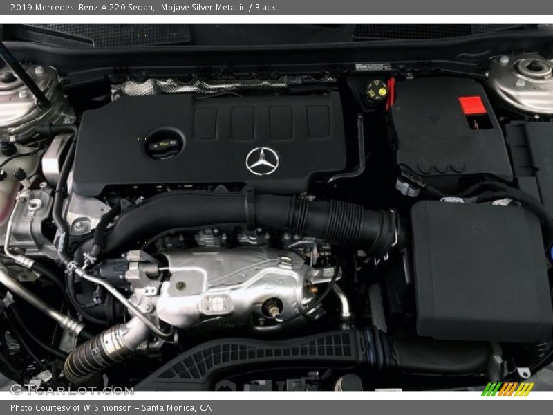 Mojave Silver Metallic / Black 2019 Mercedes-Benz A 220 Sedan