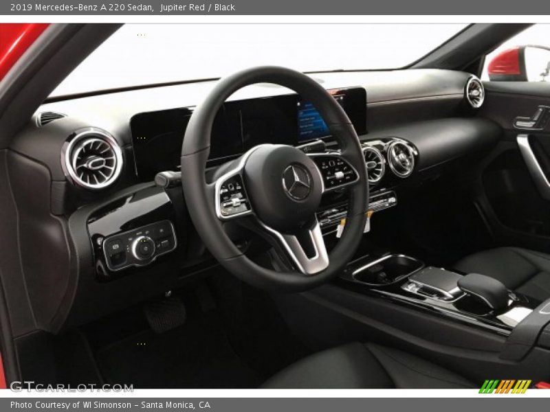 Jupiter Red / Black 2019 Mercedes-Benz A 220 Sedan