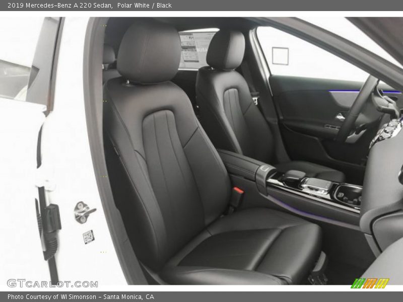 Polar White / Black 2019 Mercedes-Benz A 220 Sedan