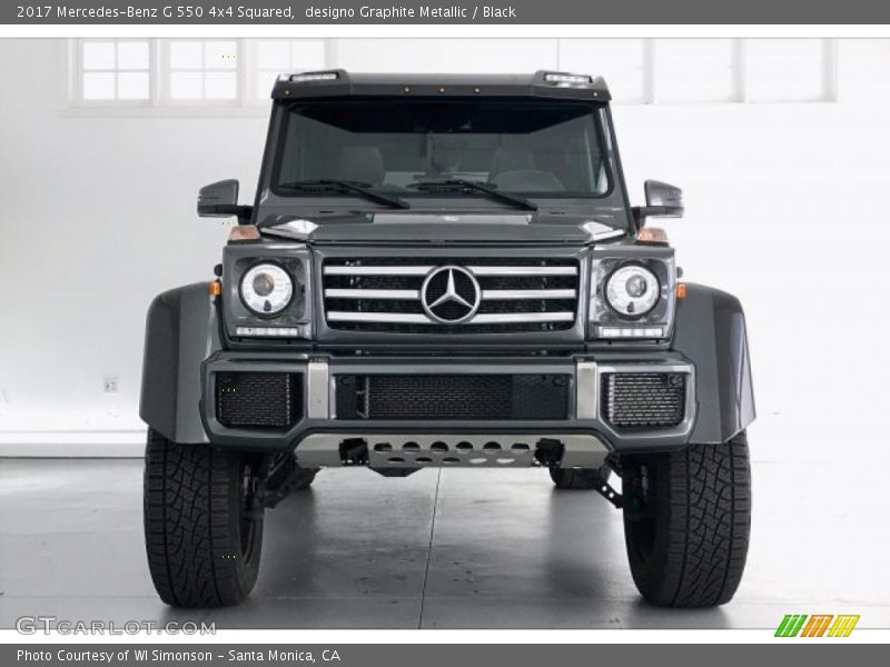 designo Graphite Metallic / Black 2017 Mercedes-Benz G 550 4x4 Squared