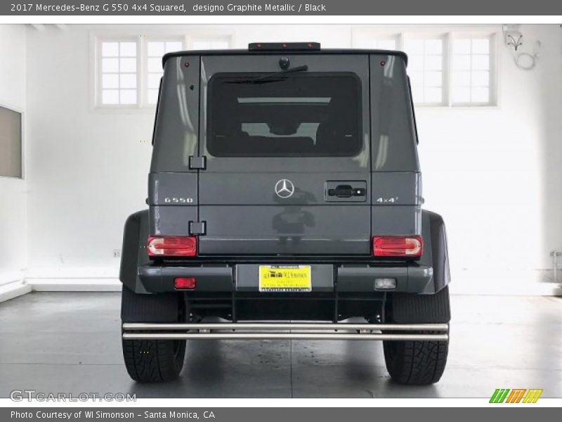 designo Graphite Metallic / Black 2017 Mercedes-Benz G 550 4x4 Squared